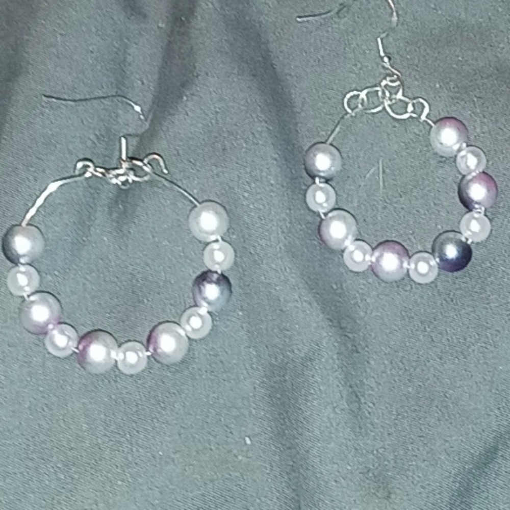 Hoop earrings